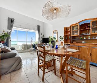 Vue mer panoramique, Loggia Salon, Parking Privé - 5