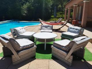 Le Mas Victoria - Chambres d'hôtes avec table d'hôtes-Parking privé ferme - 9