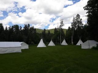 Authentic Tipi Tent near Glacier National Park, Montana - 6