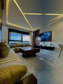 Modern Moroccan Gem Sea View in Malabata - 5