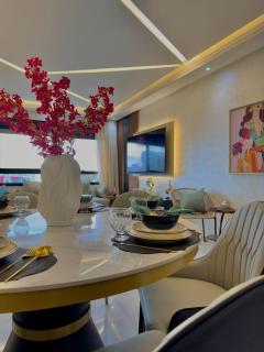 Modern Moroccan Gem Sea View in Malabata - 4