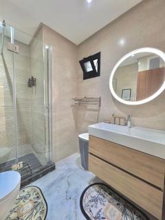 Modern Moroccan Gem Sea View in Malabata - 2