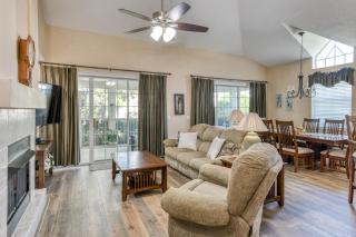 714-4 Ground floor 4 BR - wooded view from patio of - 7