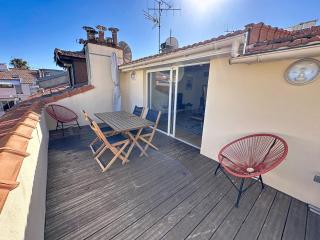 Rooftop terrasse 1 bedroom in rue d'Antibes, 5 min from the Croisette 214 - 9