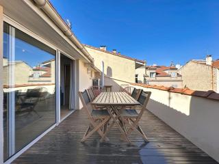 Rooftop terrasse 1 bedroom in rue d'Antibes, 5 min from the Croisette 214 - 6