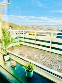 MOLA Apartments - Panoramablick, Balkon, 5 Pers, Bahnhofsnähe, Parkplatz - Herdecke - 3