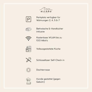 Allgäu Suites - Innenstadt, Schlafzimmer, Küche, Parkplatz möglich, Dachterrasse - Kempten - 2