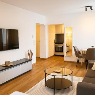 Allgäu Suites - Innenstadt, Schlafzimmer, Küche, Parkplatz möglich, Dachterrasse - 1