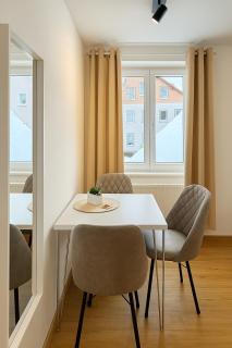 Allgäu Suites - Innenstadt, Schlafzimmer, Küche, Parkplatz möglich, Dachterrasse - Kempten - 6
