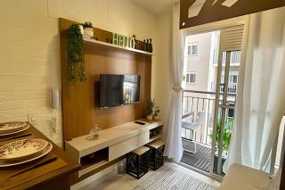 O mais completo Studio com sacada prox Tokio Marine Hall - 0