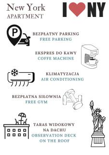 Towarowa 39 New York Apartment, free parking, air-conditioning, self check-in 24h - 2