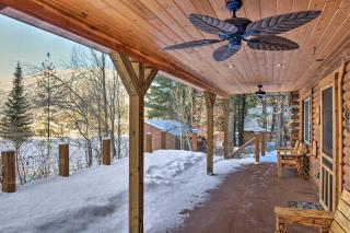 Alpine Adventures Cozy Log Cabin with Deck and Views! - 4