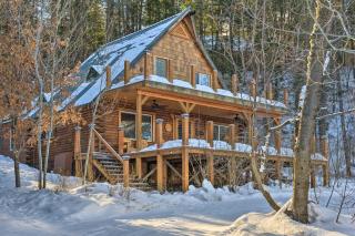 Alpine Adventures Cozy Log Cabin with Deck and Views! - 2