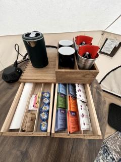 Spacious Dual Bell Tent Glamping Retreat with Forest Deck near Carson, Washington - 5