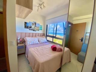 Lindo Studio Vista Mar Completo com Piscina no Rooftop do EDF, Academia, WIFI, Garagem - 0