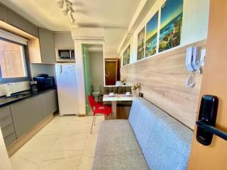 Lindo Studio Vista Mar Completo com Piscina no Rooftop do EDF, Academia, WIFI, Garagem - 5