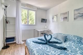 Chambre chez l'habitant - Parenthèse Bien être - Près de Paul Sabatier - 6