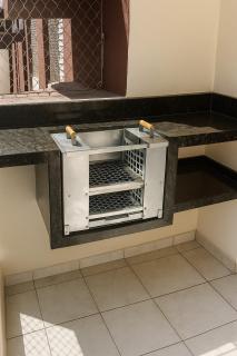 Apartamento Guarujá Enseada, 500 metros da praia, estacionamento, ótima localização - 5