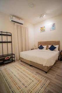 Modern apartment with a living room and a hall with smart entry Al-Murooj neighborhood A18 - 6