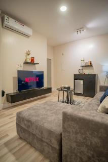 Modern apartment with a living room and a hall with smart entry Al-Murooj neighborhood A18 - 4