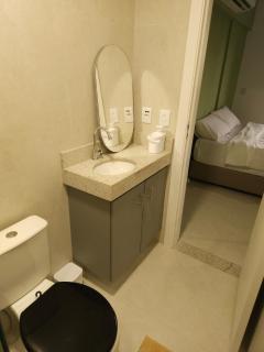 Studio para até 3 pessoas no centro de Belém, com vaga e psicina - 3