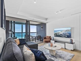 Luxury Beachfront 1-Bed Apartment with Pool & Gym - 7