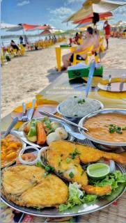 MSFlats Paripueira Praia Wifi Ar Cozinha e Varanda Nascente c Rede - 1