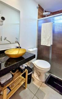 MSFlats Paripueira Praia Wifi Ar Cozinha e Varanda Nascente c Rede - 5