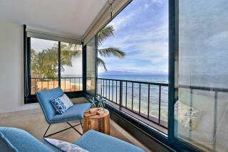 Maui Kai 201 · MK 201 BeachFront 1BD w Private Deck Pool AC - 4