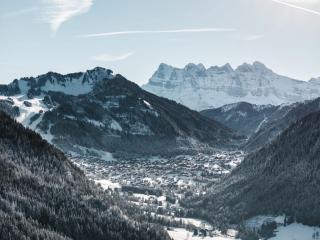 Grand appartement 8 pièces, 15 personnes, avec Wifi et parking à Châtel - FR-1-676-234 - 5