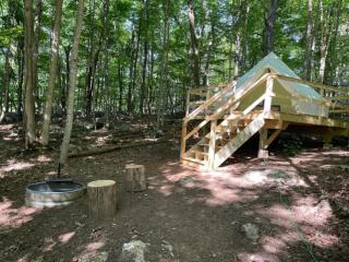 Beautiful Bell Tents for Lakeside Glamping near Knoxville, Tennessee - 1