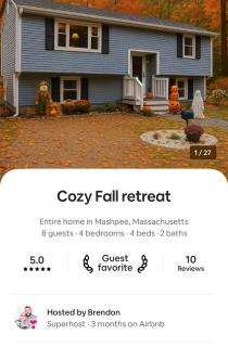 Autumn Escape by the Cape 4 drm home - 8