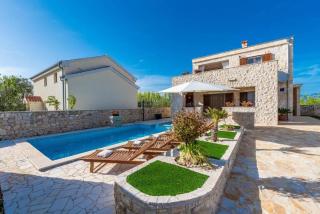 Villa -pool with whirpool and waterfall near sandy beach - by TRAVELER tourist agency Krk ID 2174 - 7