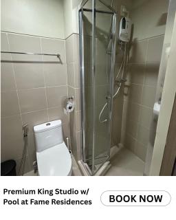 Premium King Studio with Pool at Fame Residences - 7