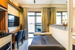 CON812 - Ap Aconchego Próx Avenida Paulista, Metrô e Hospitais - 1