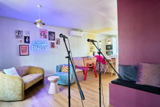 Paillettes fever, maison avec karaoké, 3 chambres - 3