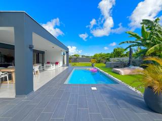 Villa CANELLE FWI 4 Étoiles piscine jacuzzi beach surf - 9