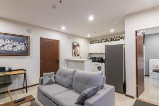 Modern 1BR in Villa Morra, Pool & Grill - Asunción - 3