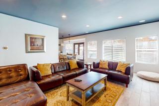 Hillside Hideaway ~ Dog-friendly home with wraparound deck, grill, game room, & bar - walk to dining - 6