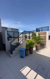 Apartamento a 300 metros da praia com piscina com vista para o mar - 7