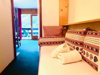 Studio lumineux à Méribel, pied des pistes, 3 pers, balcon - FR-1-688-98 - 2