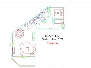 Studio cabine à Gourette, 6 pers, piscine, animaux admis - FR-1-860-25 - 1