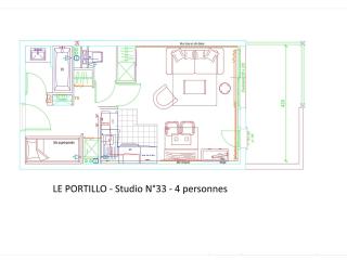 Gourette : Studio 4 pers. avec terrasse, proche pistes - FR-1-860-54 - 1