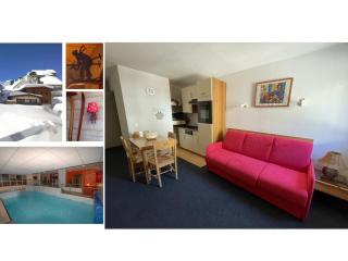 Studio 4 pers, piscine, animaux admis, Gourette - FR-1-859-17 - 0