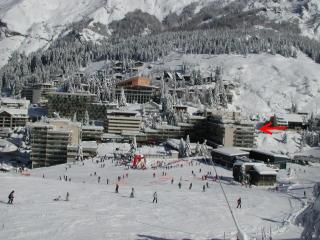 Studio confortable, 6 pers, vue montagne, animaux admis, draps fournis - FR-1-859-36 - 2