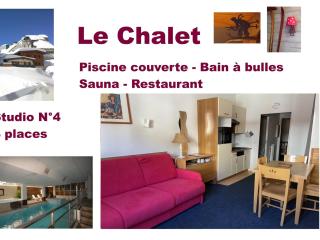 Studio 4 pers à Gourette avec Wifi et animaux acceptés - FR-1-859-21 - 0