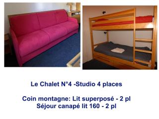 Studio 4 pers à Gourette avec Wifi et animaux acceptés - FR-1-859-21 - 4