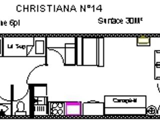 Studio confort 6 pers, balcon Sud-Est, animaux admis - FR-1-859-37 - 4