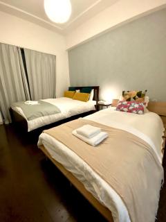 黒門市場徒歩5分 通天閣難波エリア徒歩圏内 トイレと浴室付き まるまる貸切 1階102 - 0