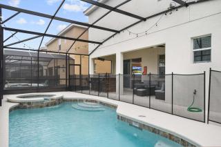 Spacious 12BR Disney Themed Home Pool/SPA/BBQ/Game - 8